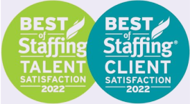 Best of Staffing - Talent and Client Satisfaction 2022